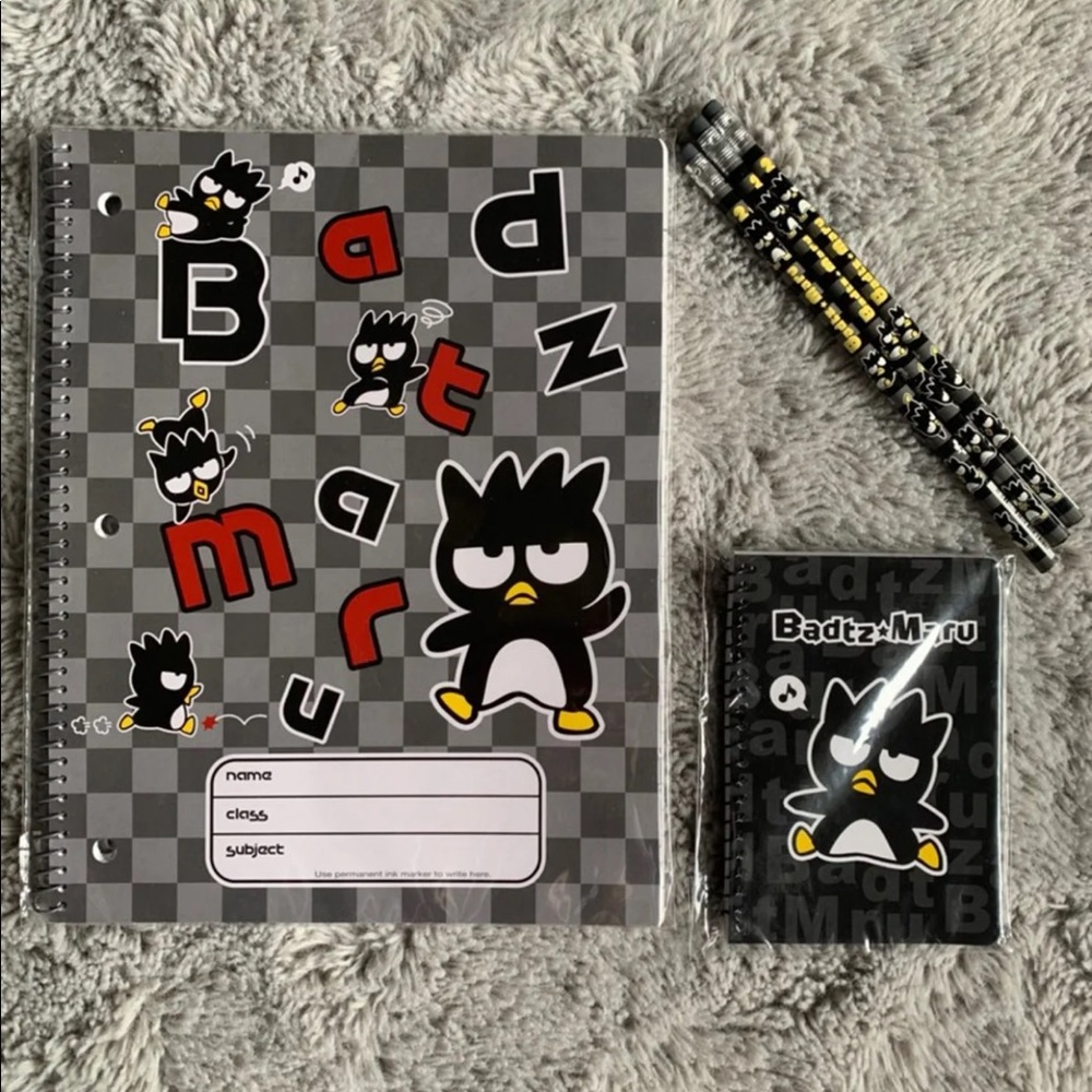 Badtz maru stationary